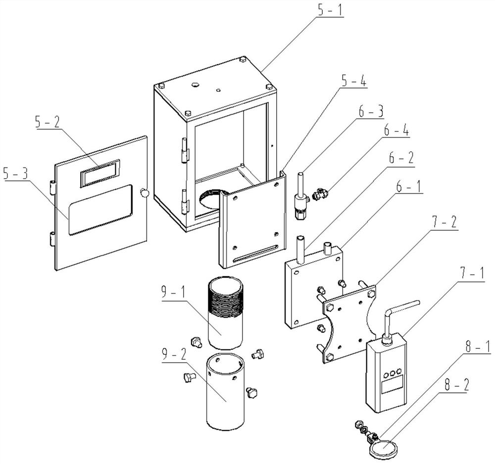 Zinc pot liquid level detection device