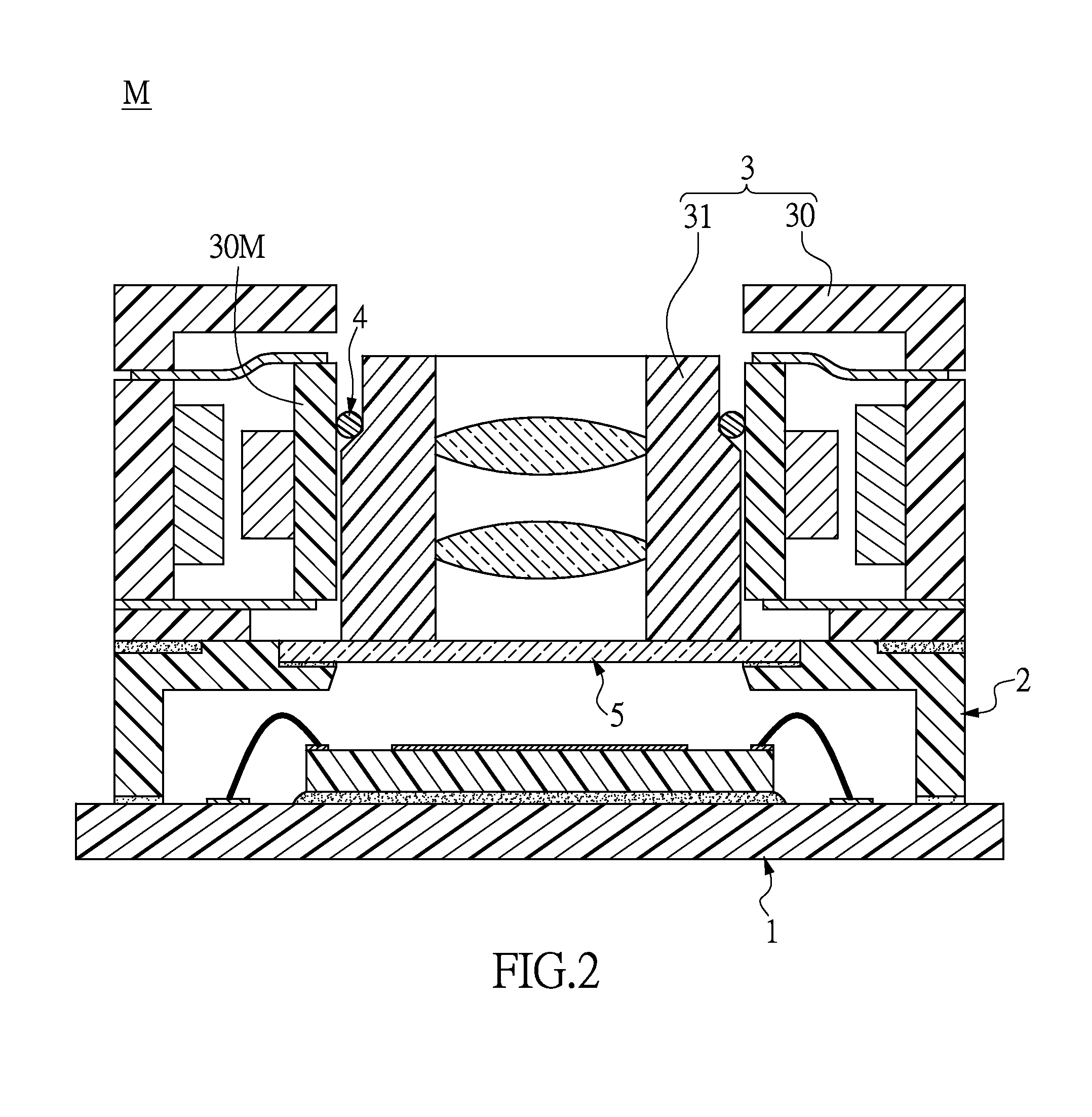 Image capturing module having a built-in flexible dustproof structure