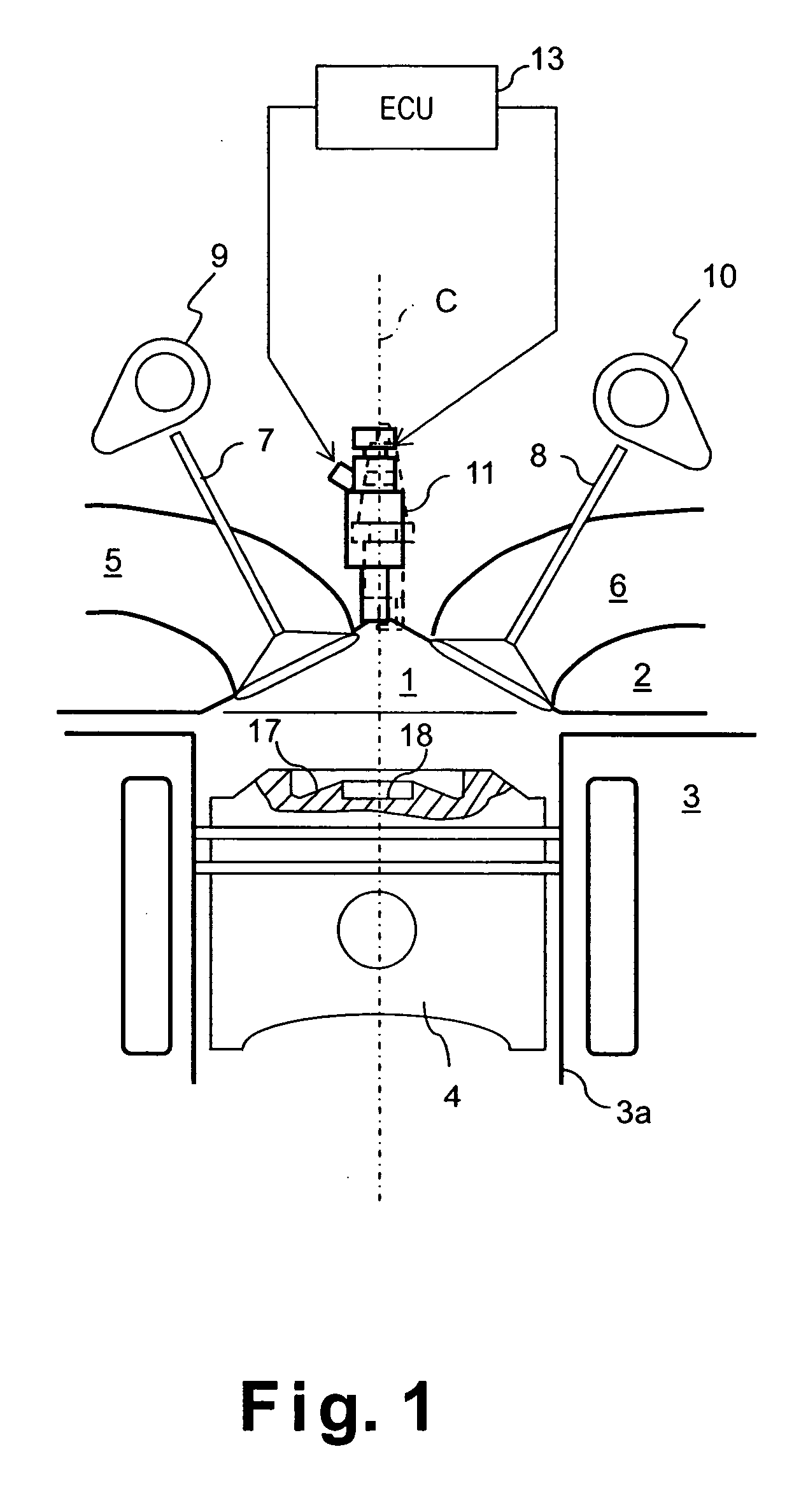 Direct fuel injection engine