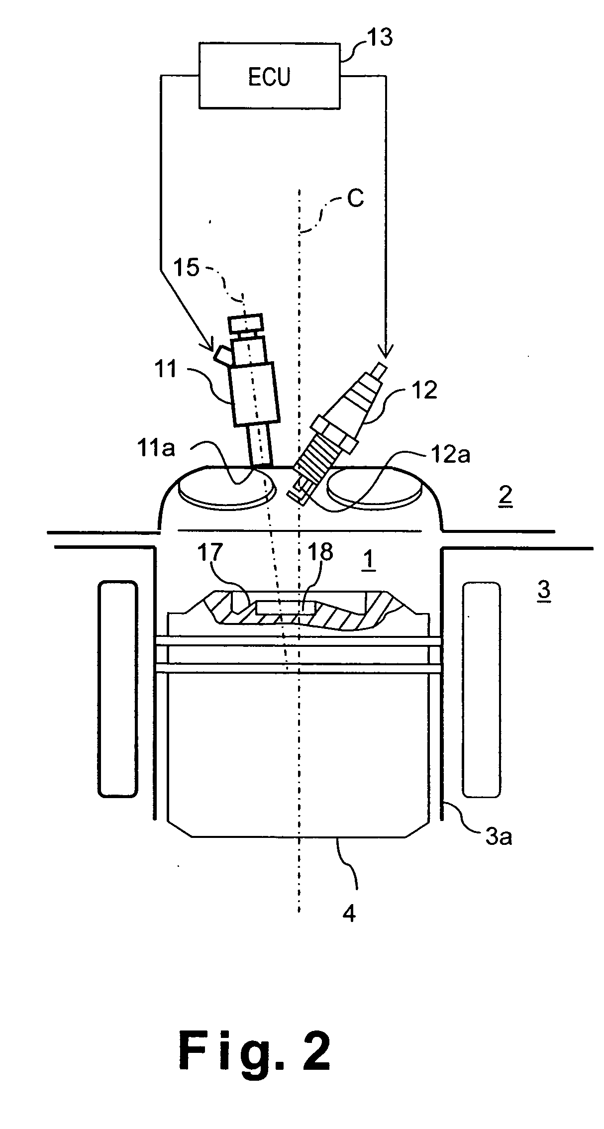 Direct fuel injection engine