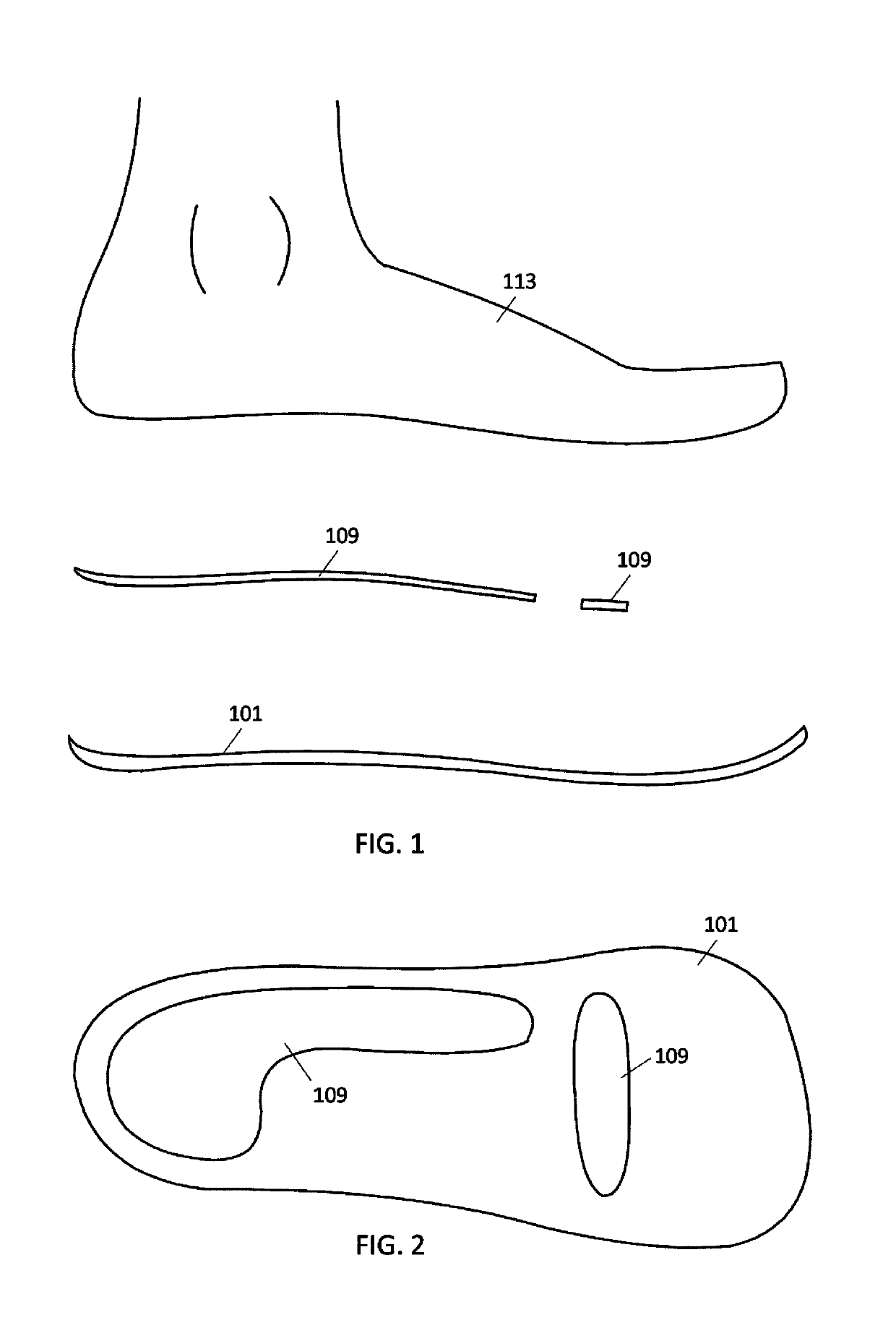Adhesive footwear and devices