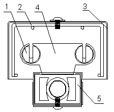 Anti-explosion frame lamp