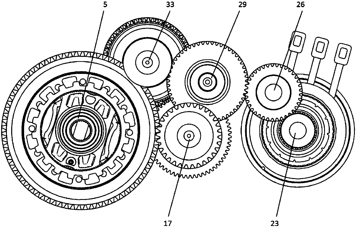 Hybrid power transmission