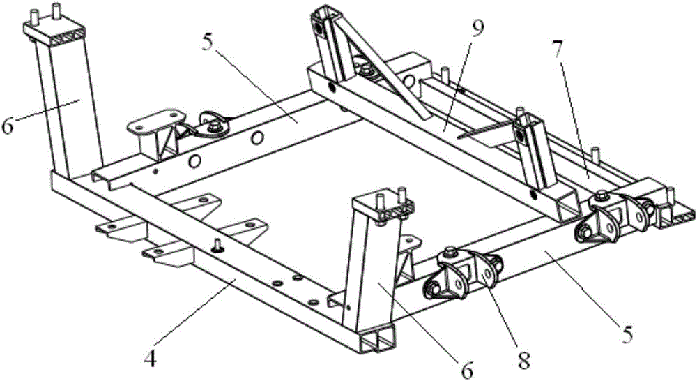 Electric vehicle subframe structure