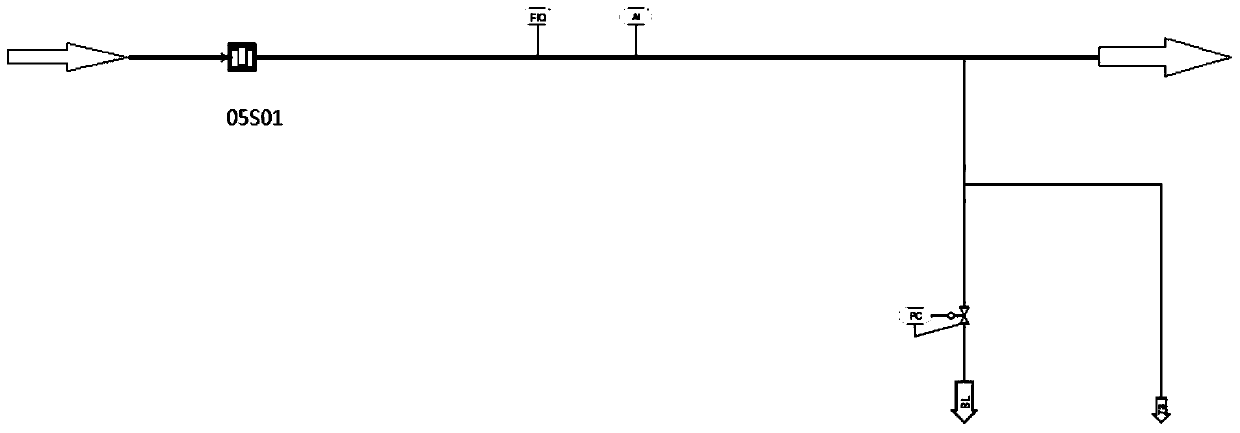 A coal bed gas liquefaction process