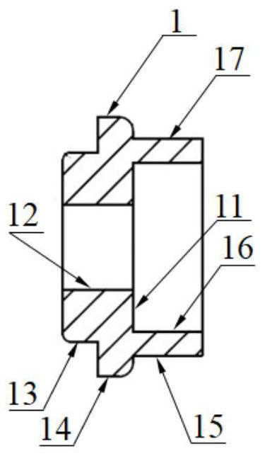 Welding method for air exhaust adapter and air exhaust pipe of miniature fission chamber