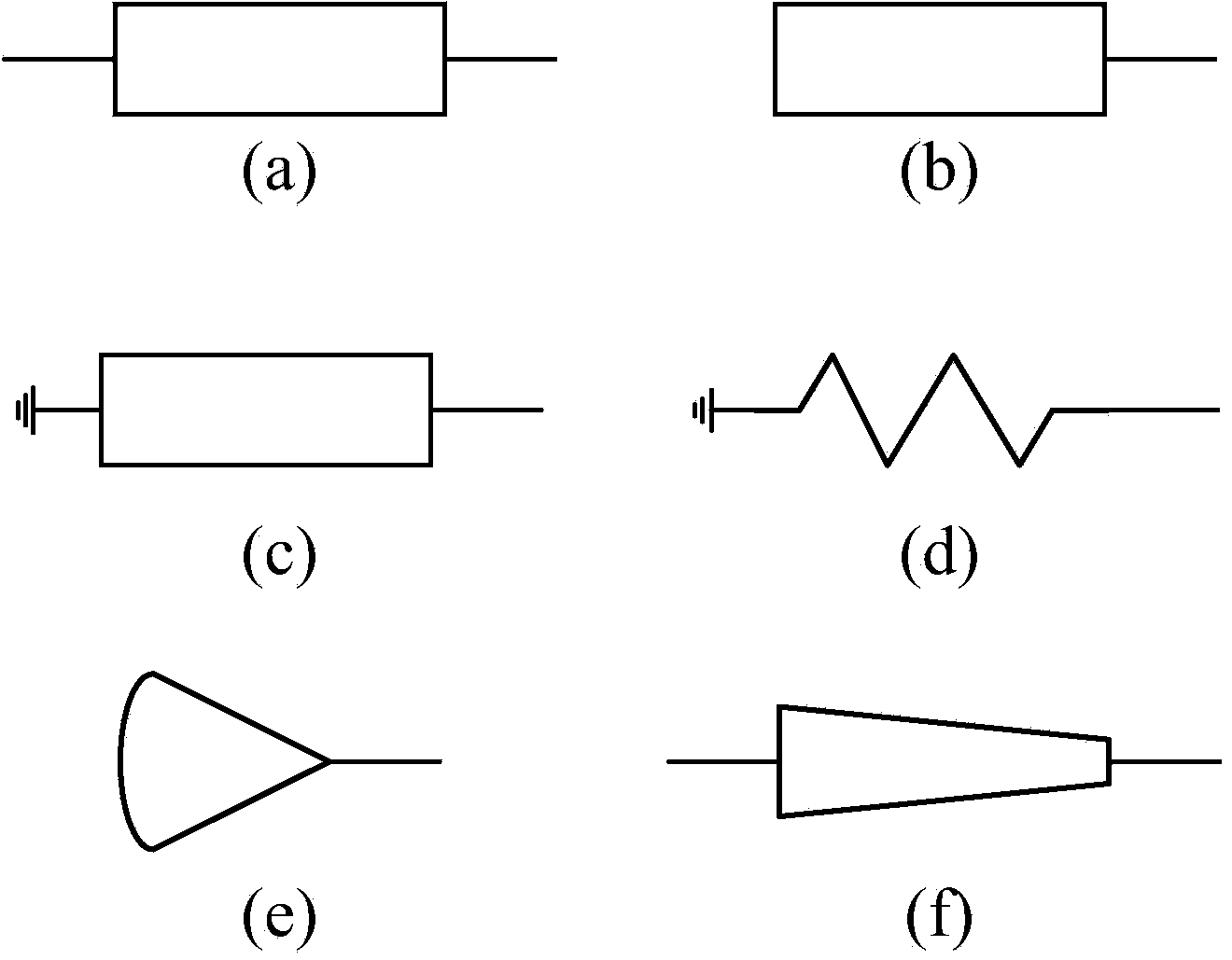 Design method for radio frequency power amplifier broadband matching circuit and smith chart used by design method