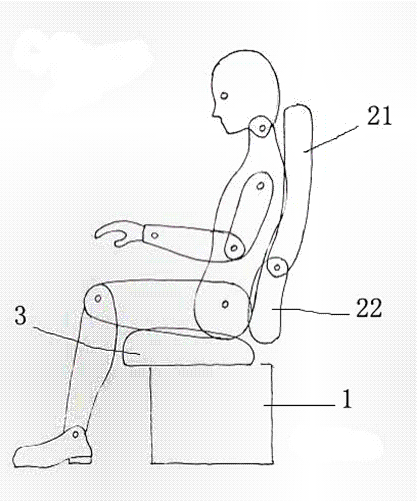 Chair capable of regulating seat cushion and backrest by joint means