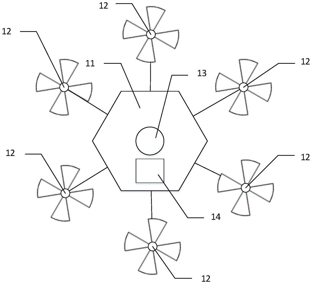 Separated aircraft protection device, method and system