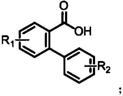 A kind of synthetic method of biaryl six-membered ring lactone compound