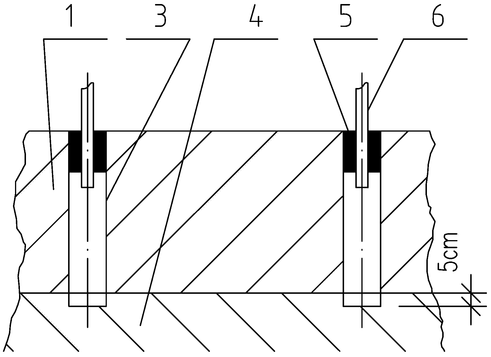 Method for cutting flat stone through long crack propagation
