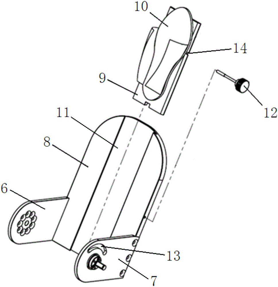 Dynamic ankle joint recovery driving unit capable of quickly replacing baseboards