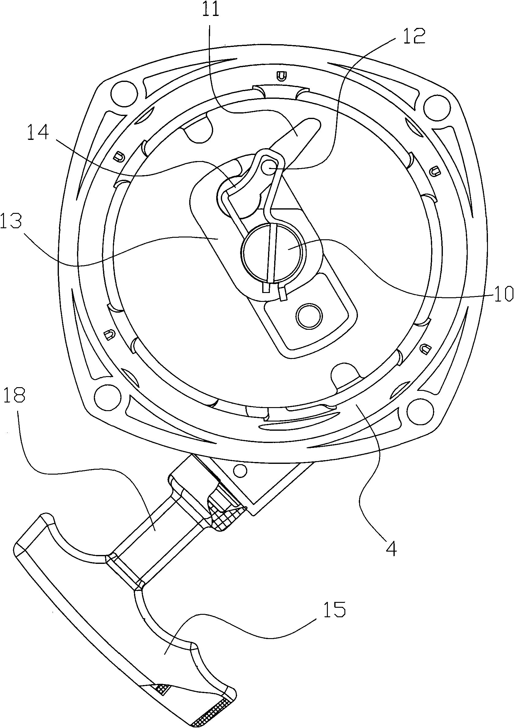 Starter for engine