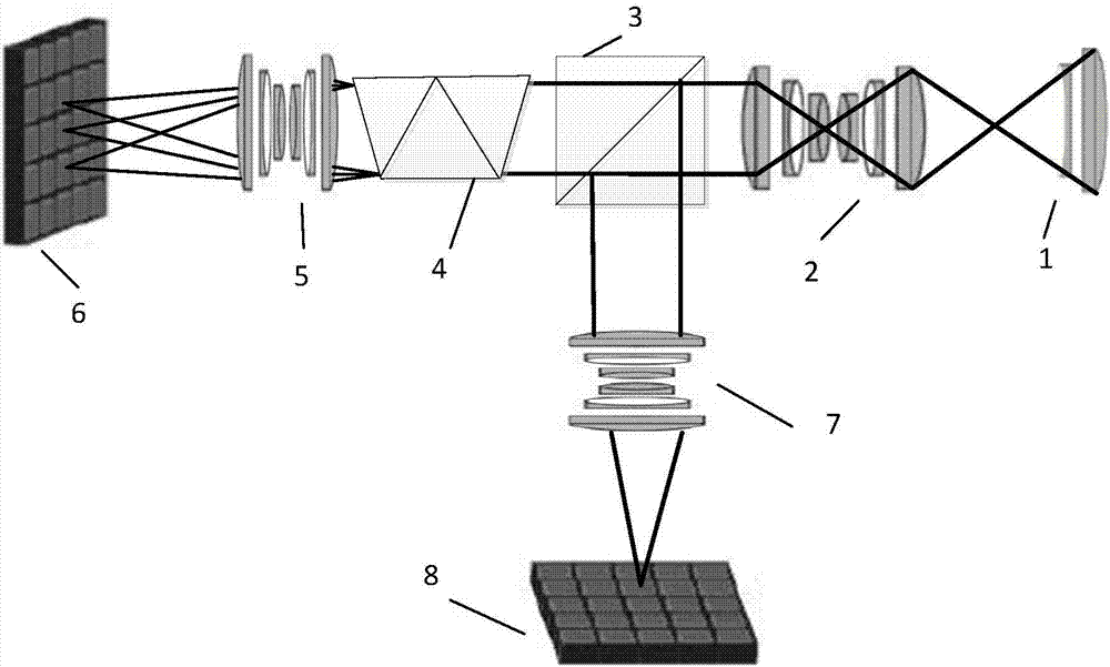 Sparse target spectrum real-time detection system