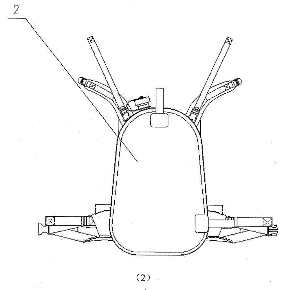 A backpack type oil transportation device