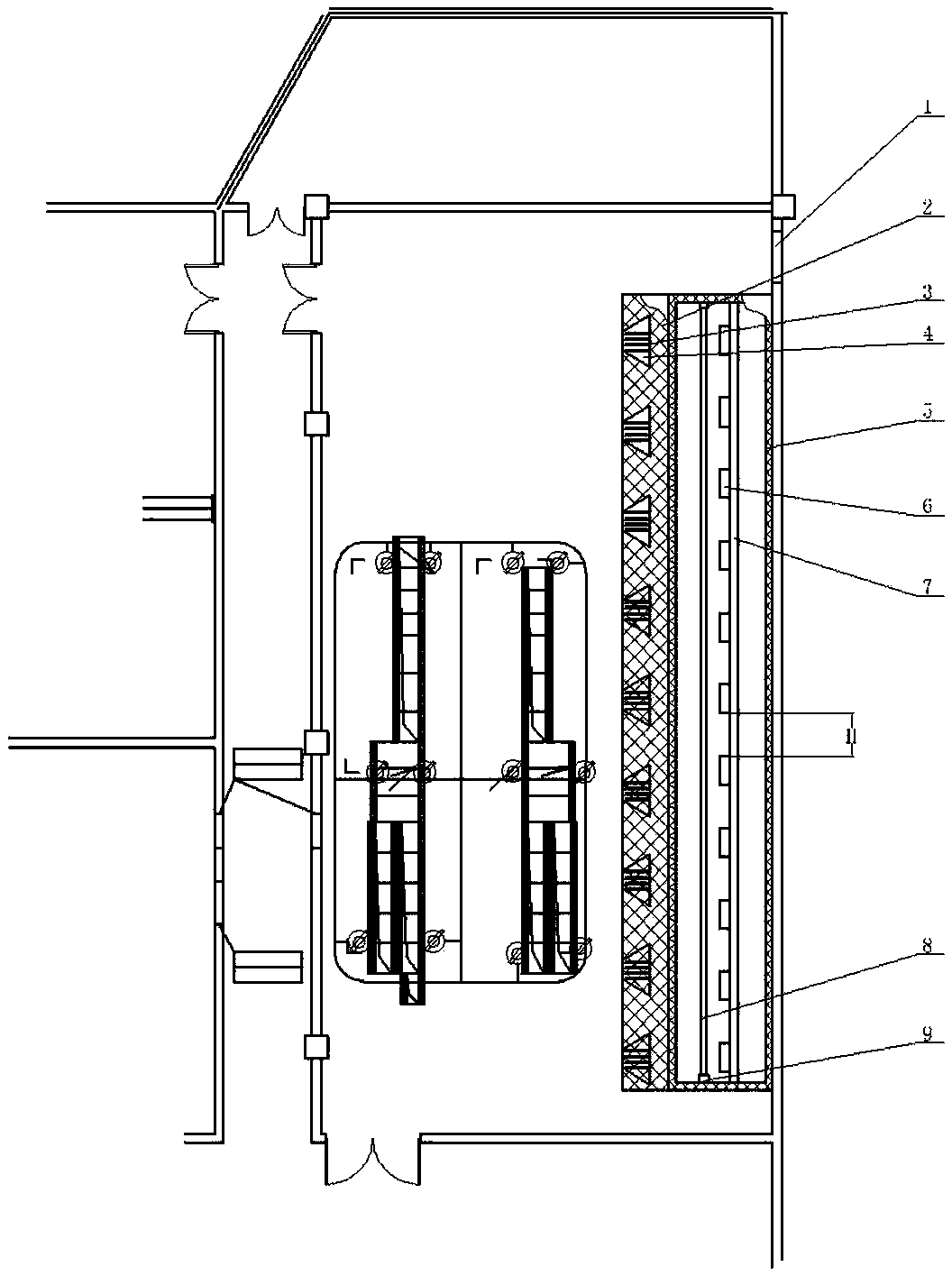 Efficient noise reduction distribution box