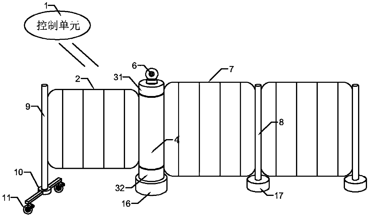 Road pedestrian recognition passing adjusting system and method for smart city