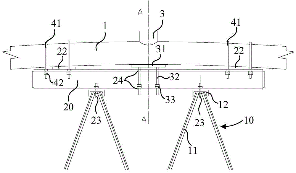 Device and method for preventing welding deformation of pipelines in nuclear power plant