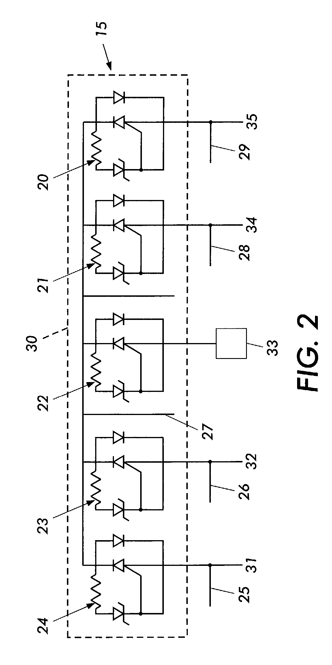 Electromagnetic interference immune tissue invasive system