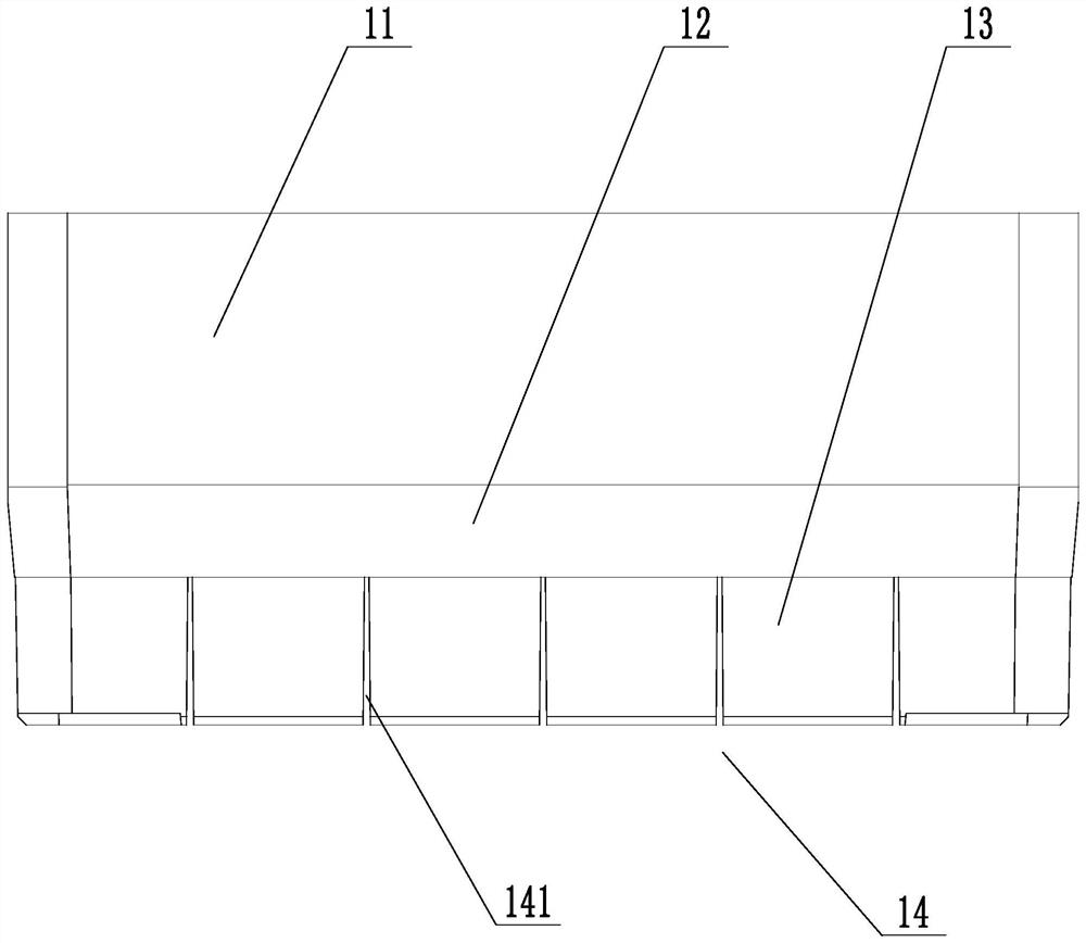 an injection molded structure