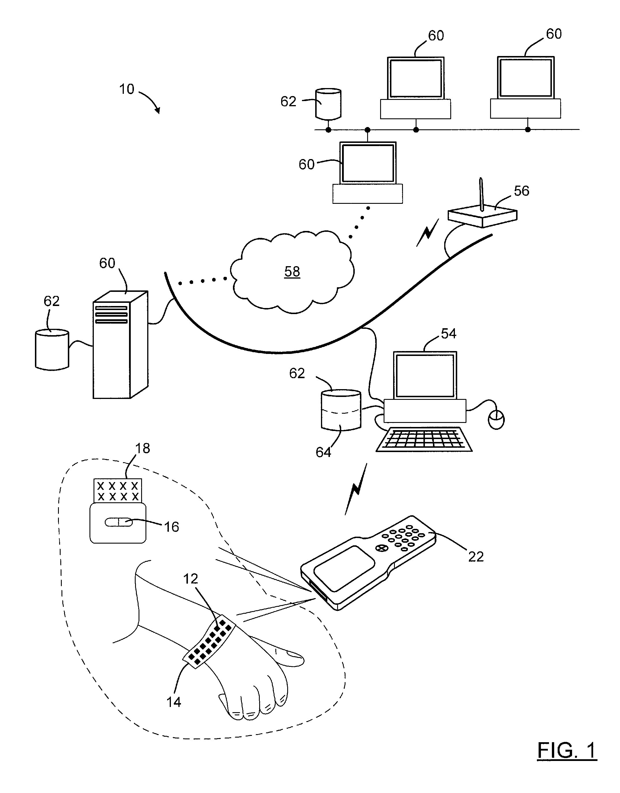 Optical imager and method for correlating a medication package with a patient