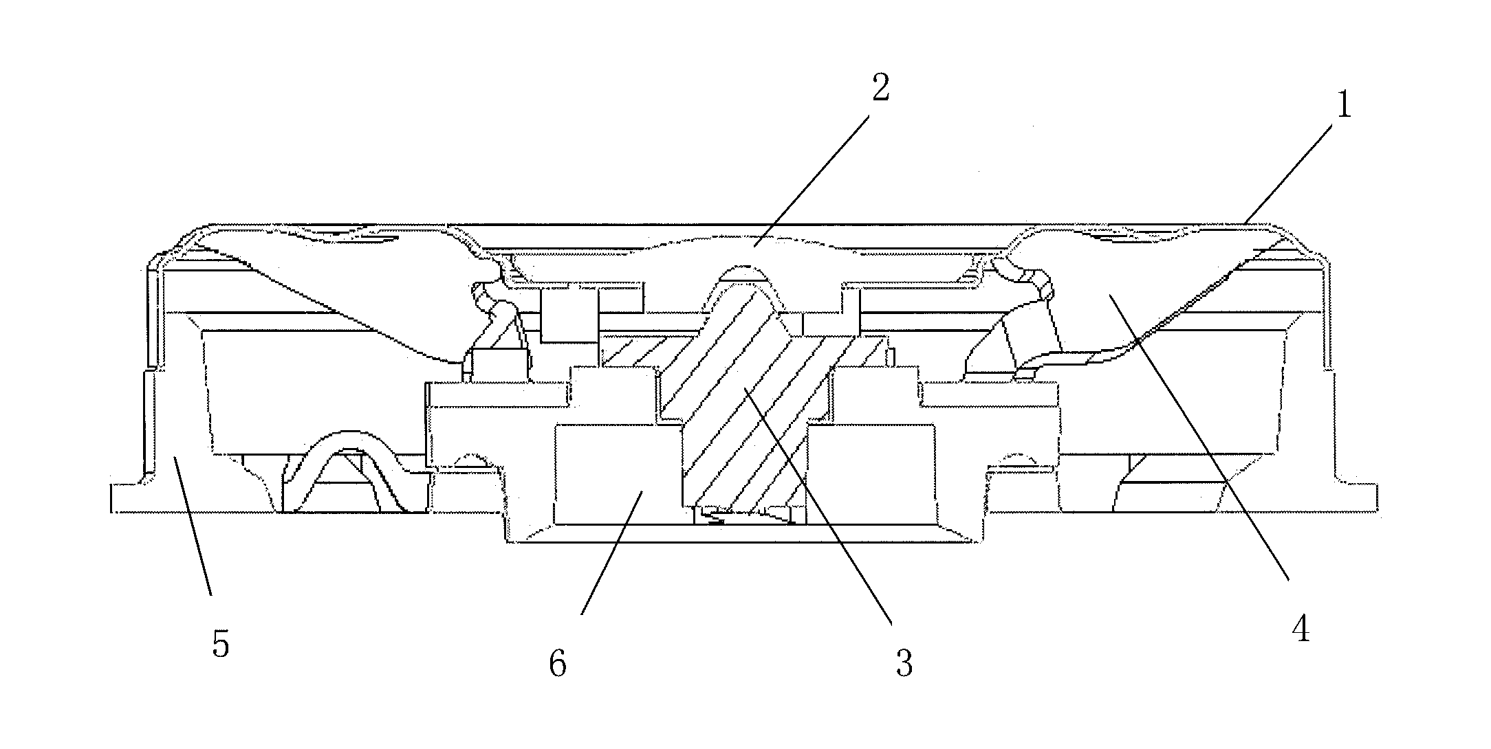 Rotary electric shaver head