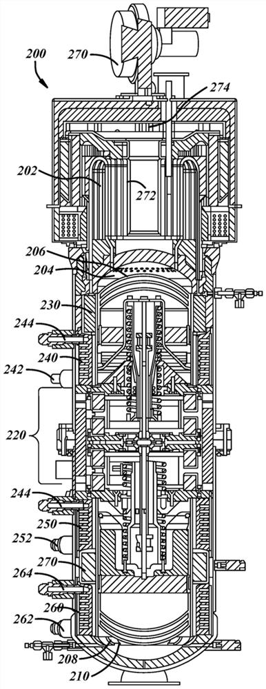 A tubular reactor serving as a combustor and heat exchanger