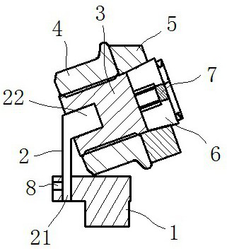 A scale-adjustable two-way synchronous compression experiment in-situ observation device