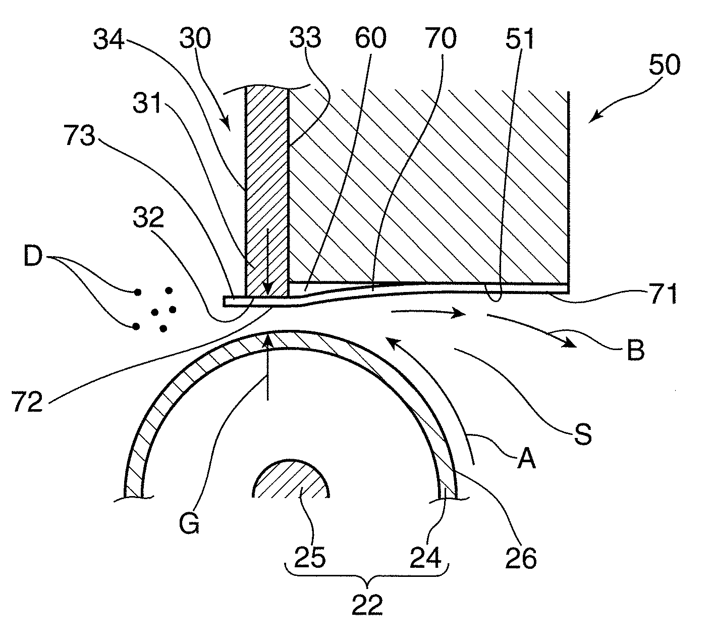 Developing device and image forming apparatus provided with same