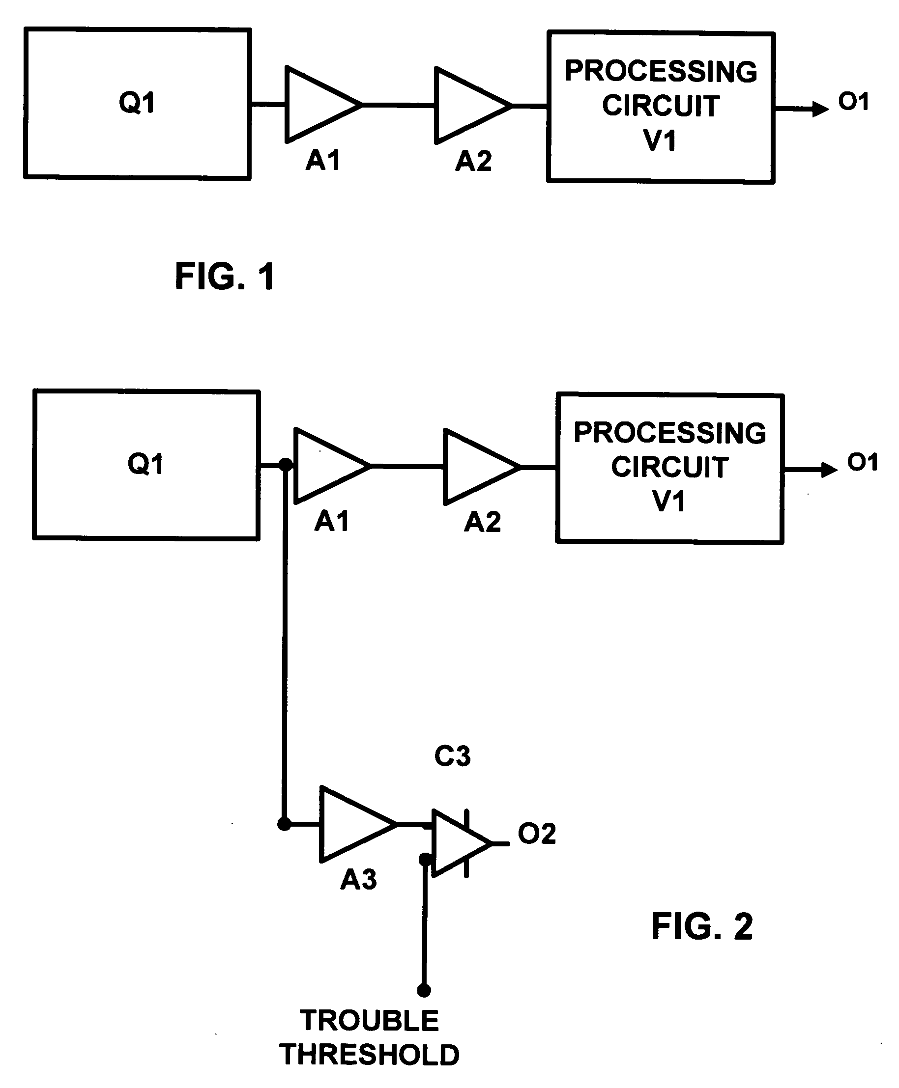 Method and apparatus for large signal detection passive infrared sensor applications