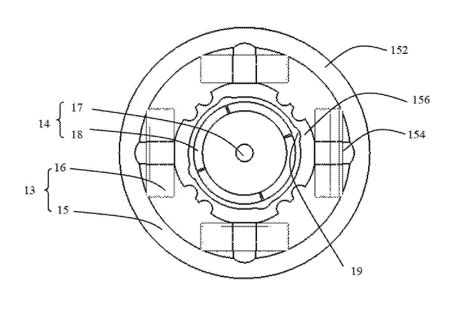 Motor driving assembly And Torque Transmission Mechanism