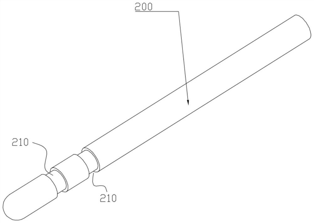 Orientation screening device for auricular needles