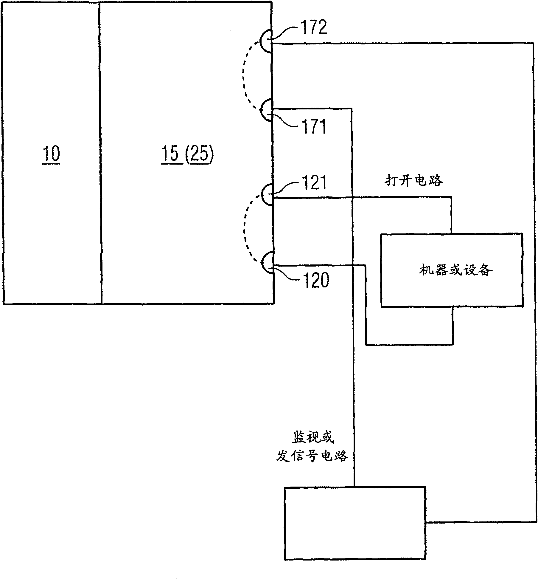 Switch system with control device