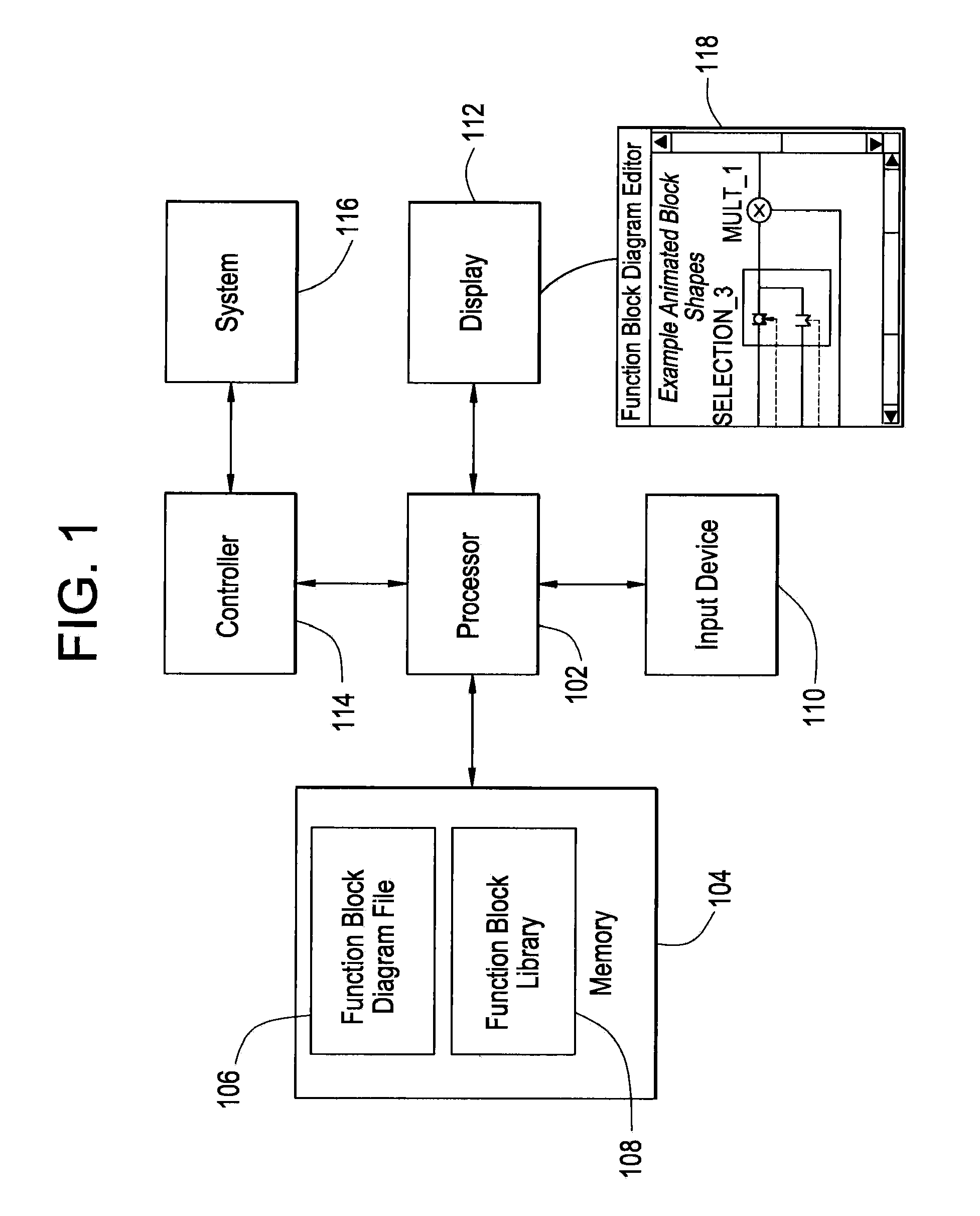 Systems and methods involving graphically displaying control systems