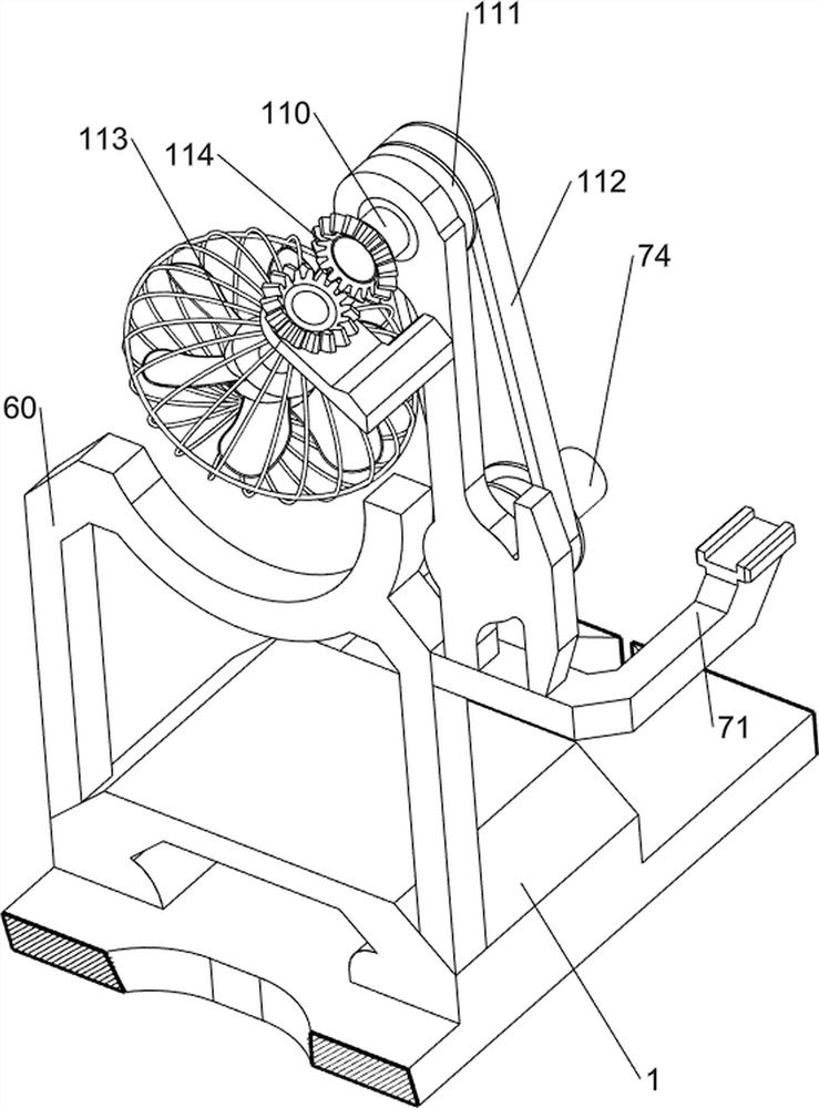 Fire-fighting equipment surface layer paint spraying equipment