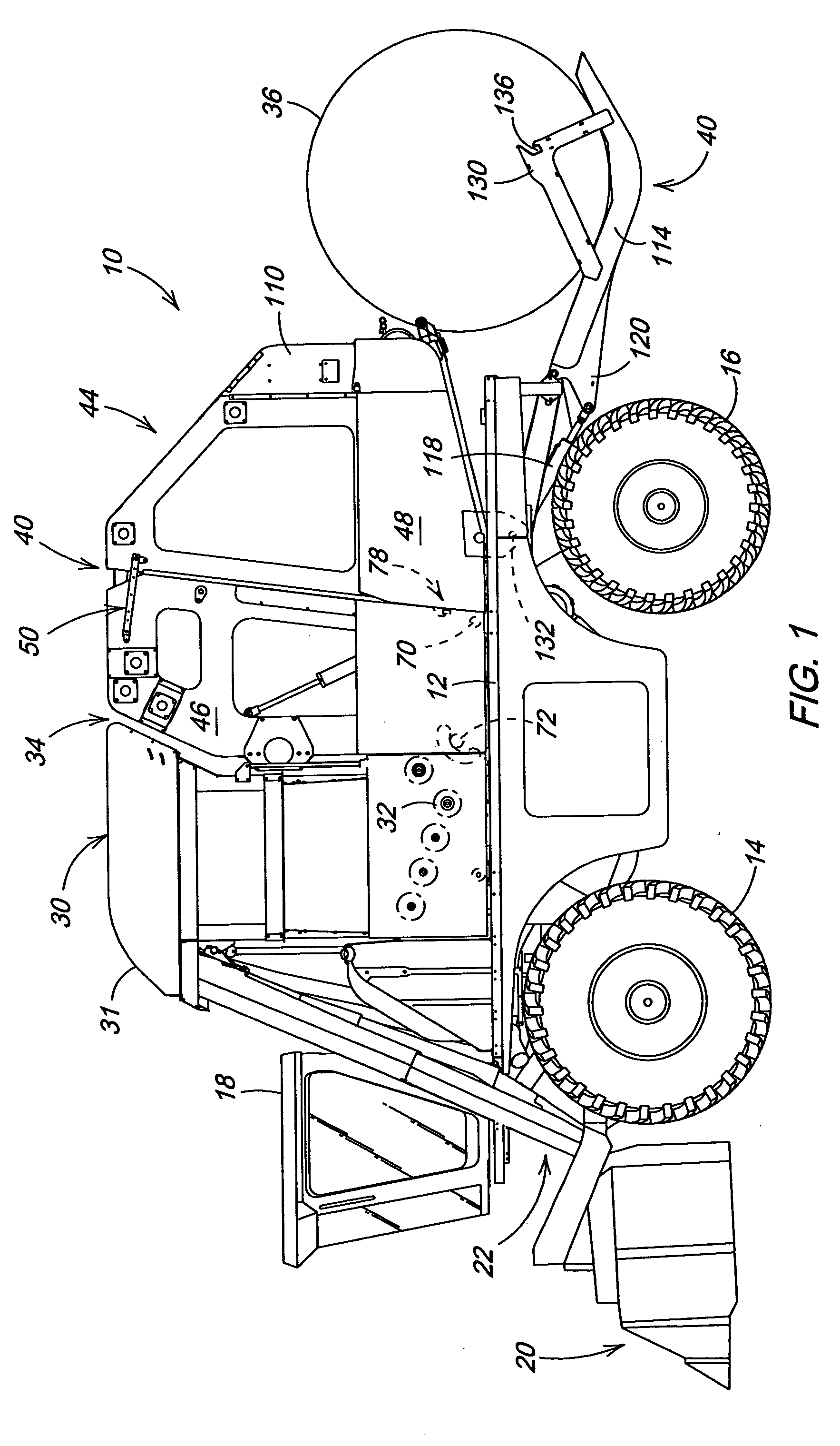 Baler gate linkage and latch structur