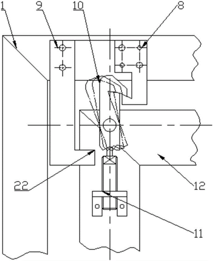 Railway vehicle clearance detection device and detection method