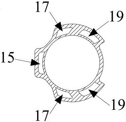 A two-stroke stratified scavenging engine