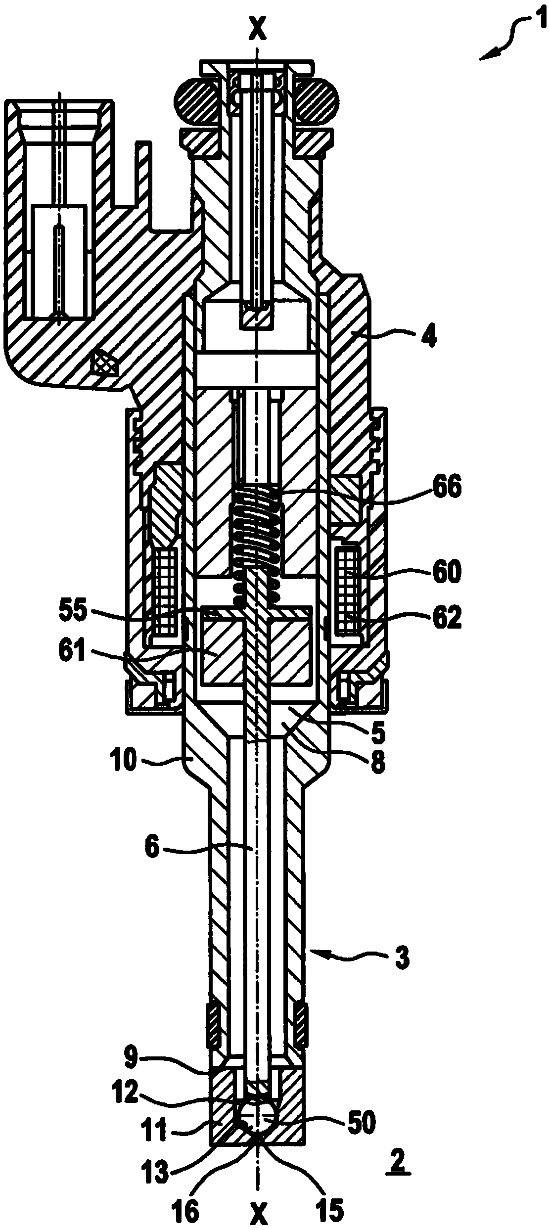 Valve sleeve of an injector and manufacturing method therefor