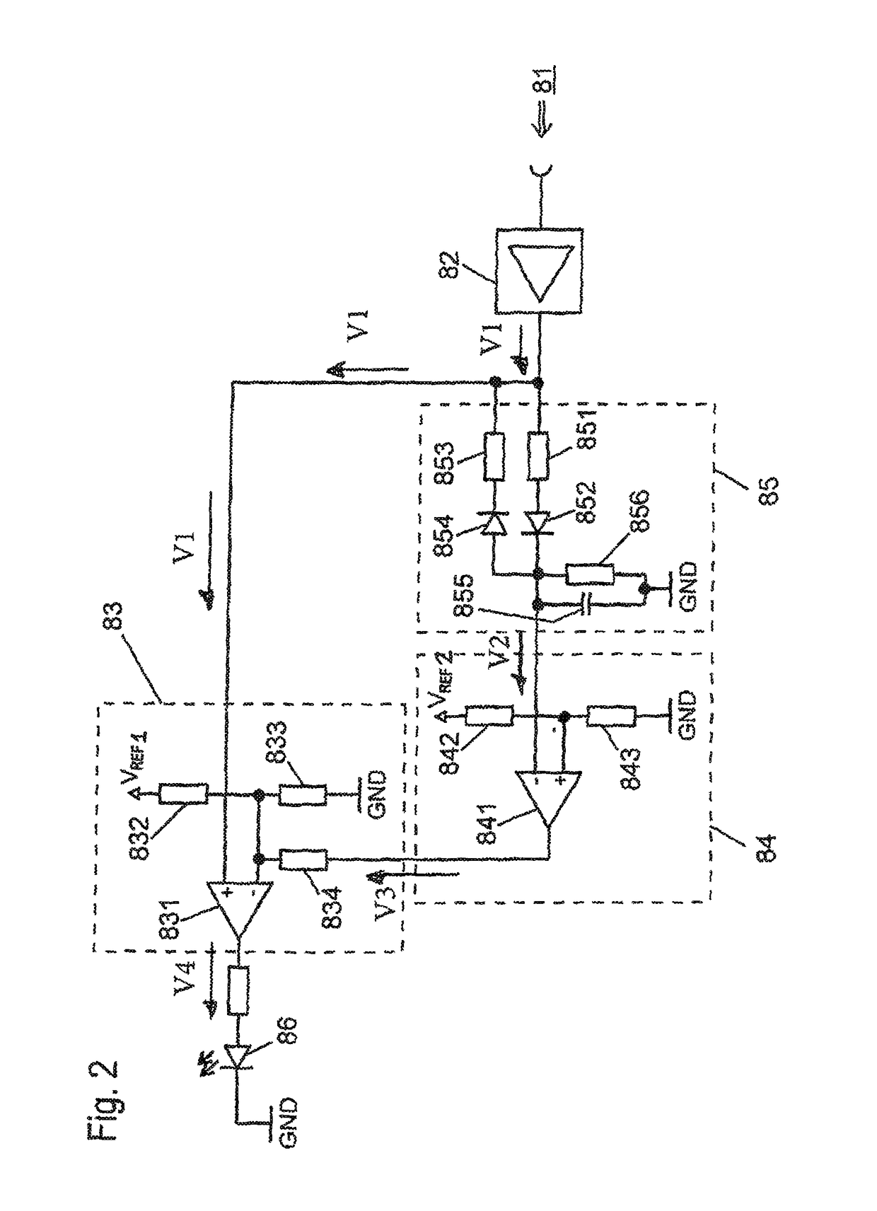 Power supply device and method for limiting an output current of a power supply device