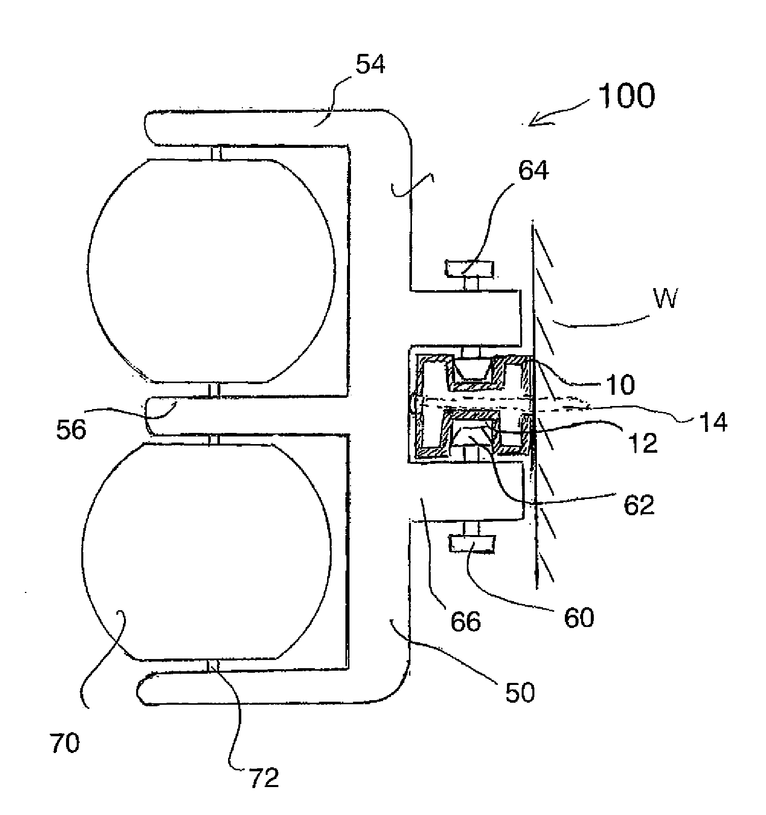 Massage Apparatus with Spherical Elements