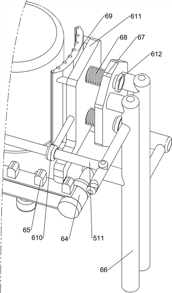 Rotary grey tile grinding machine