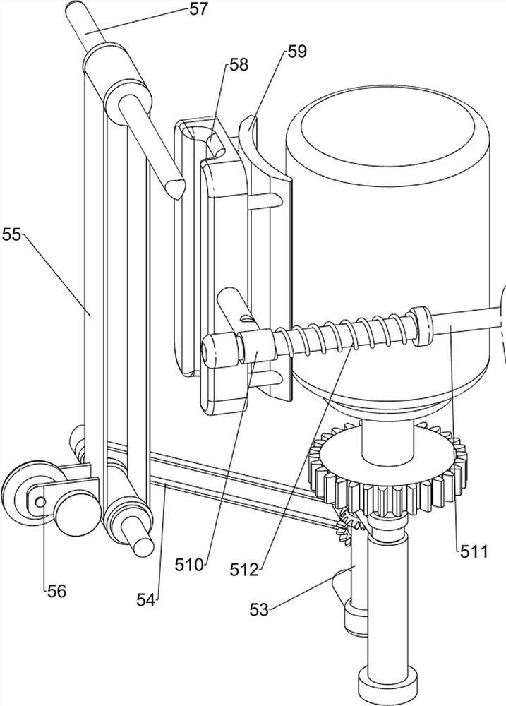 Rotary grey tile grinding machine