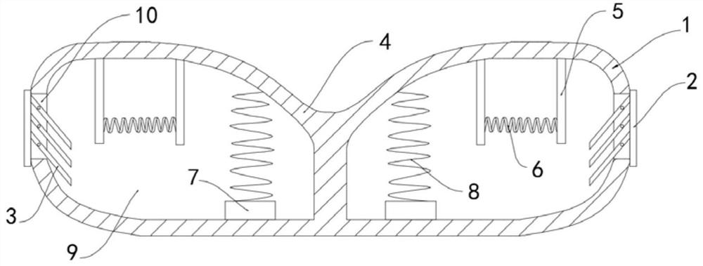 A shared bicycle seat with efficient heat dissipation