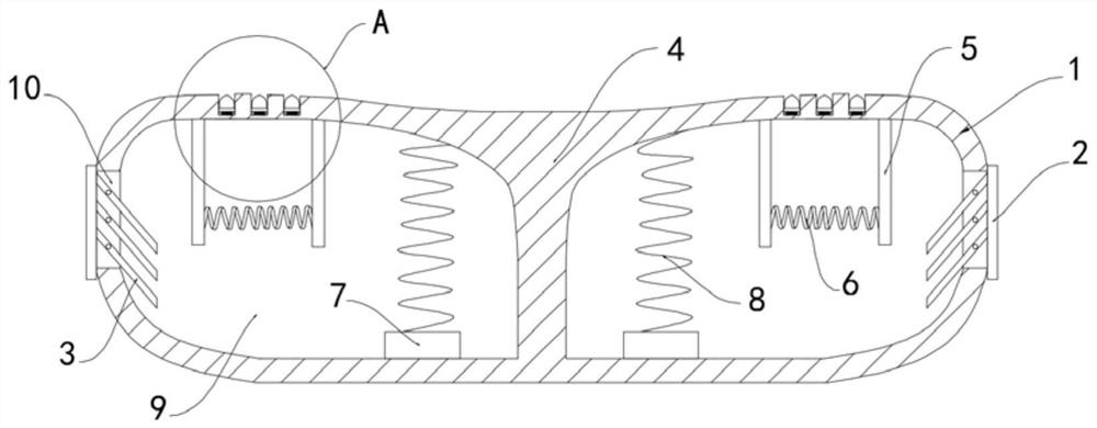 A shared bicycle seat with efficient heat dissipation