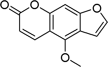 A kind of preparation method of high-purity bergamot lactone and psoralen