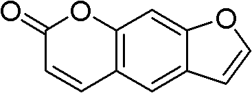 A kind of preparation method of high-purity bergamot lactone and psoralen