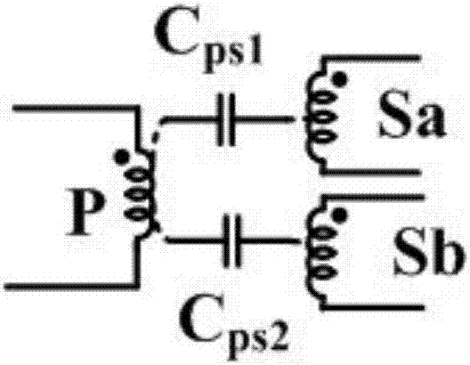 Low-EMI asymmetrical centre tap rectification circuit