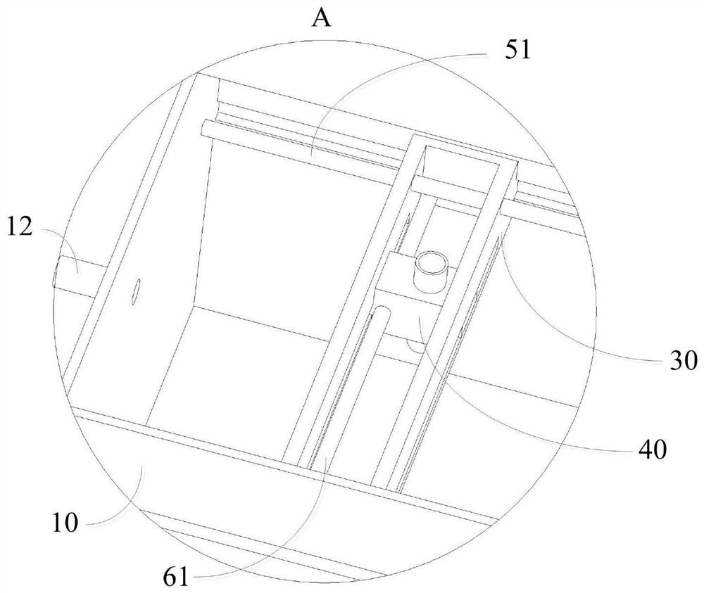Cage for preparing rat model of ischemic hypoxic encephalopathy and feeding device