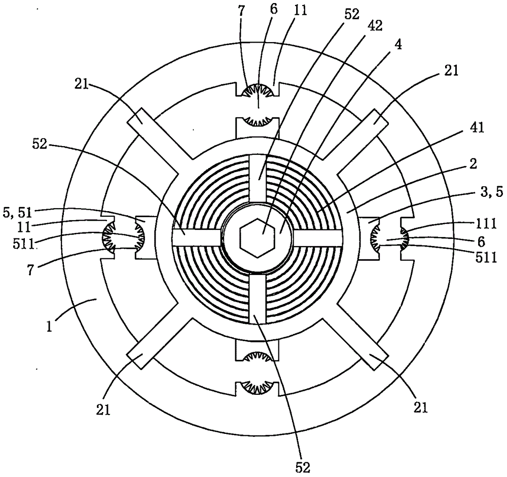 Improved electric power fitting used for overhead line